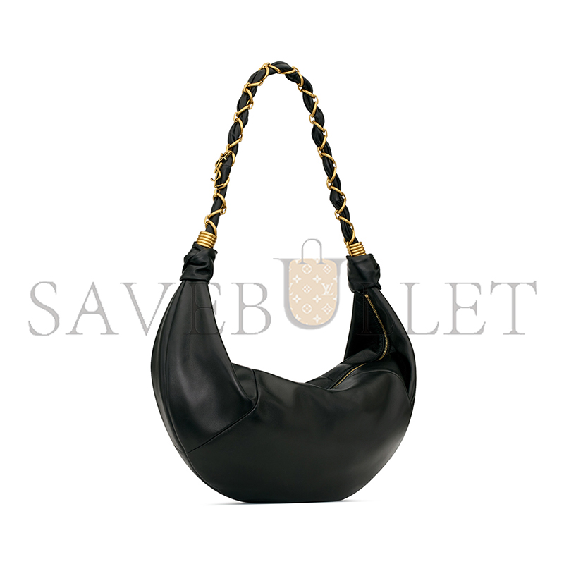 YSL AMALIA HOBO IN LAMBSKIN 862210AACX71000 (28*23*4cm)